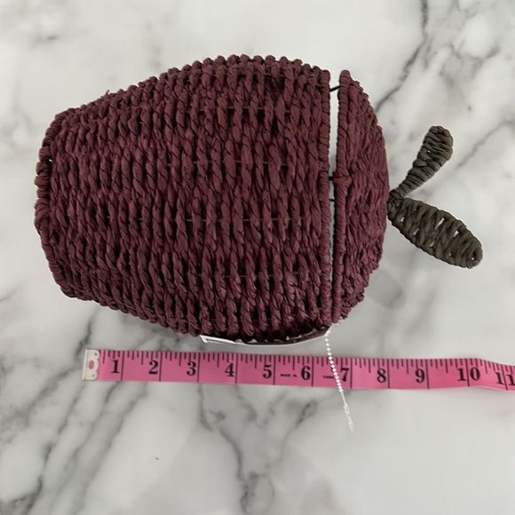 Target 2023 - NWT - Pumkin & Apple Baskets with Removable Tops - Picture 11 of 14